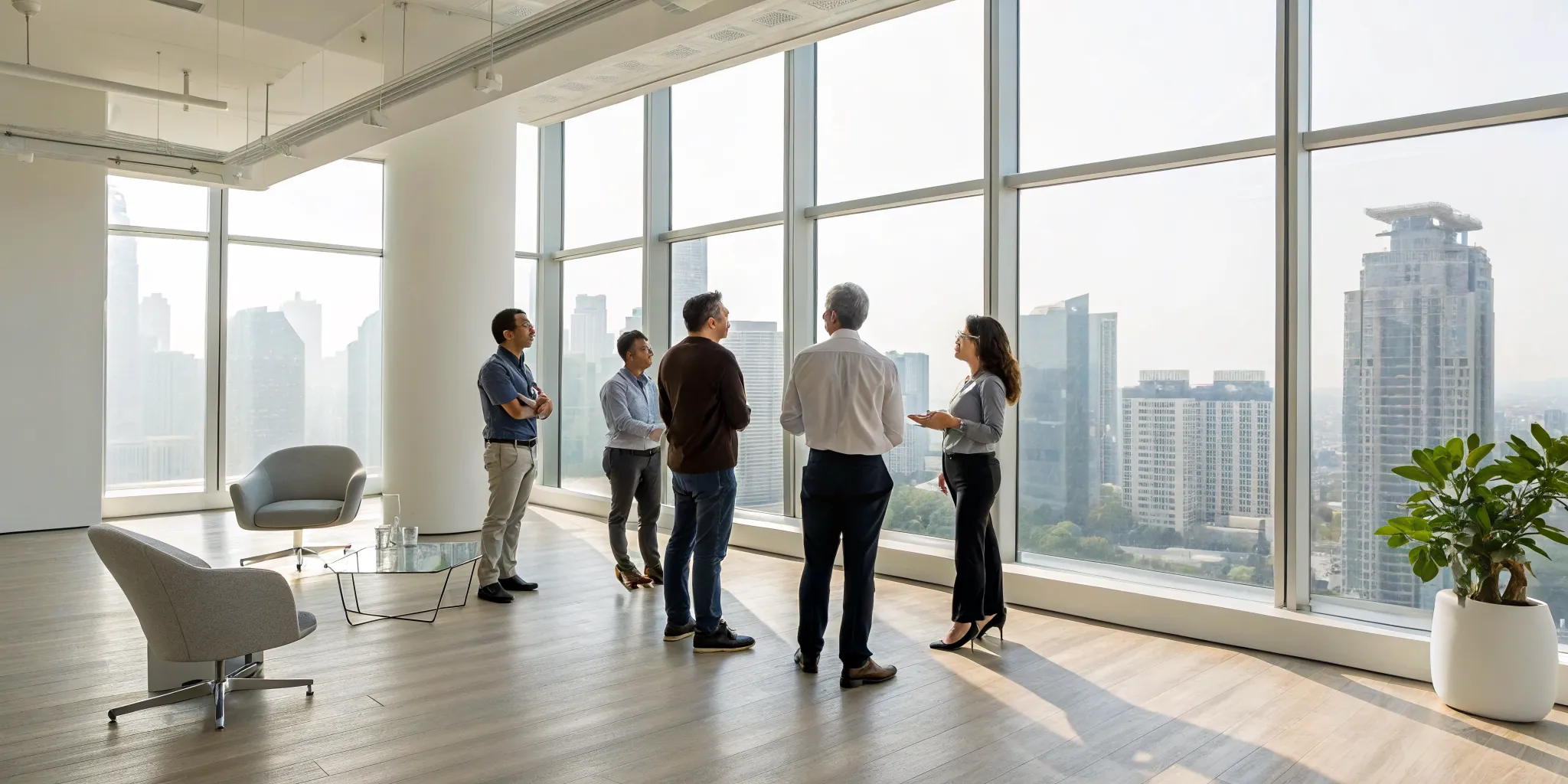 Professionals comparing the best somatic coaching programs in a meeting.