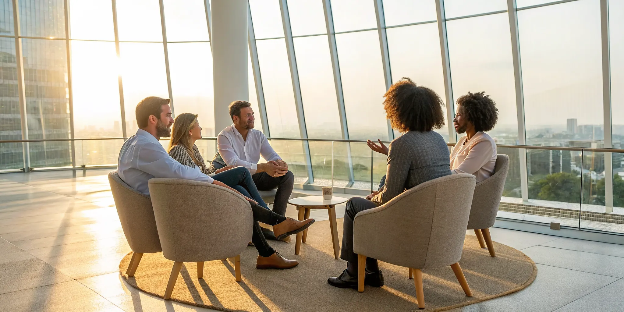 A group learns a healing-informed, trauma-aware practice for nervous system regulation.