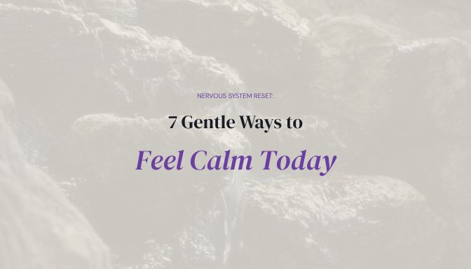 nervous system reset