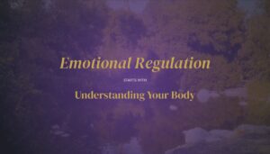 emotional regulation