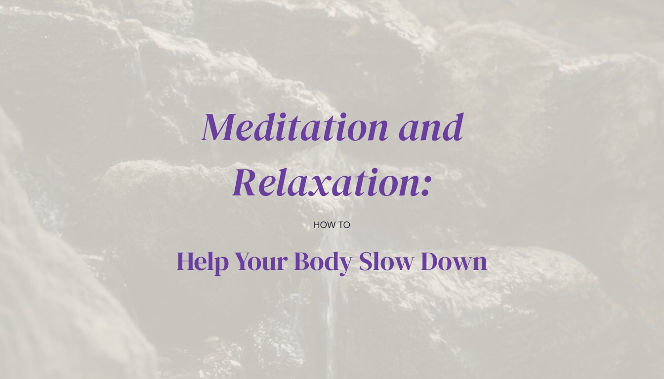 meditation and relaxation
